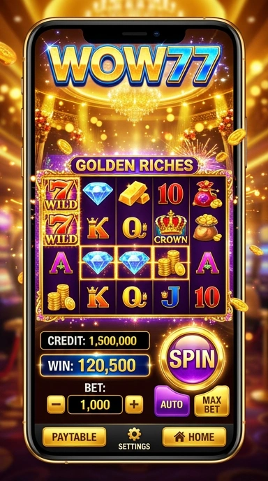 wow77 — cuplikan layar ringkas